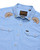 Howler Bros Crosscut Deluxe Longsleeve Snapshirt - Fanned Flora Faded Blue Oxford