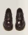 Dr Marten's Adrian Arcadia Leather Tassel Loafers - Cherry Red Arcadia