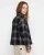 RVCA Women's Bonito Boxy Flannel Shirt - Black