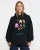 RVCA Women's Dani Miller Oversized Hoodie -Black