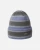 Kangol Fuzzy Stripe Beanie - Grounding Grey