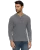 Flag And Anthem Vintage Soft Waffle Henley - Light Grey