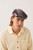 Brixton Manufacturing Company Hooligan Flat Cap - Navy/Green/Red/Cream