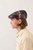 Brixton Manufacturing Company Hooligan Flat Cap - Navy/Green/Red/Cream