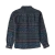 Roark Journey Jacquard LS Flannel - Navy