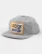 Brixton 76 Finish Line Snapback - Navy/Off White Hickory Stripe
