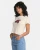 RVCA No Ones Shrunken Tee - Antique White
