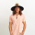 Hemlock Hat Co Blackout Straw Hat