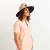 Hemlock Hat Co Blackout Straw Hat