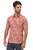 Flag and Anthem Macon Short Sleeve Pineapple Print Shirt - Faded Red