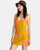 (SALE!!!) RVCA Slip Up Mini Dress - Tawny Gold