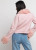 Daisy Street Fur and Houndstooth Jacket - Pink White