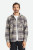 Brixton Manufacturing Company Bowery Stretch L/S x Flannel - Black / Charcoal / Mojave