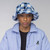 Kangol Faux Fur Casual - Blue Check