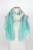 David & Young Oblong Sheer Scarf - Turquoise