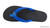 Rainbow Sandals Classic Rubber - Single Layer Soft Top 3/4" EVA Rubber Filled Nylon Strap -  Blue  / Black
