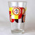 Bunker KCMO Football Pint Glass