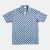 Checker Board Short Sleeve Button-Up Shirt -  Multi
