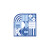Ampersand KC Grid Sticker - Royals
