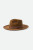 Brixton Reno Fedora Hat - Coffee Worn Wash