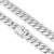 King Ice 16mm Miami Cuban Link Chain - 24" White Gold Plated