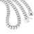 King Ice 16mm Miami Cuban Link Chain - 24" White Gold Plated