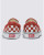 Vans Classic Slip-On Shoe - Color Theory Checkerboard Bossa Nova Red