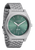 Nixon Time Teller Solar Watch - Silver/Jade Sunray