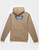 Brixton Linwood Hoodie - Oatmeal/Deep Sea