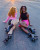 Impala Sidewalk Skates Quad Skate - Black Holographic