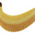 Peking Handicraft Banana Shaped Hook Pillow - Yellow