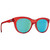 Spy Boundless Sunglasses - Translucent Red/Bronze with Light Blue Spectra Mirror