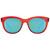 Spy Boundless Sunglasses - Translucent Red/Bronze with Light Blue Spectra Mirror