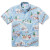 Reyn Spooner Rudolph the Red-Nosed Reindeer Camp Shirt - Holiday Blue