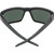 Spy Dirty Mo 2 Sunglasses - Matte Black Logo Fade/HD Plus Gray Green W/ Silver Spectra Mirror