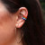 Palette Enamel Ear Cuff - Peri