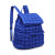 Vitality Quilted Nylon Backpack - Cobalt