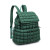 Vitality Quilted Nylon Backpack - Emerald