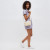 Inspiration Woven Neoprene Crossbody - Cream