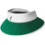 Kangol Golf Sun Visor - White/Green