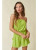 (SALE!!!) Terry Cloth Tube Romper - Kiwi