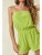 (SALE!!!) Terry Cloth Tube Romper - Kiwi