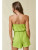 Terry Cloth Tube Romper - Kiwi