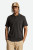 Brixton Waffle SS Polo Knit - Washed Black