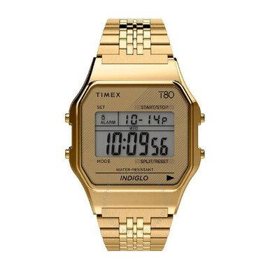 ♢timx♢ Amazon.com: Timex T80 34mm Watch – Gold-Tone with Stainless