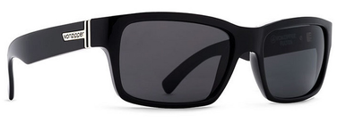 VonZipper Elmore Sunglasses - Black Gloss/Vintage Grey