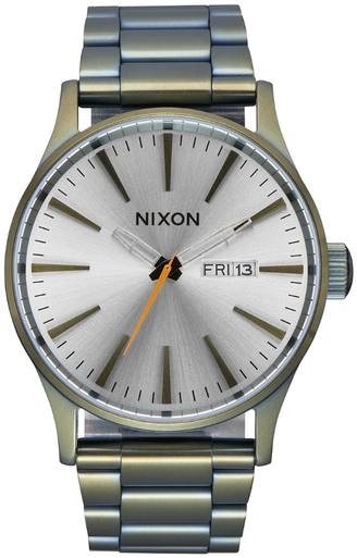 Nixon Sentry SS Watch - Vintage White/Surplus - BUNKER display picture 1