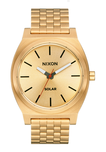 Nixon Time Teller Solar Watch - All Gold/Black - BUNKER