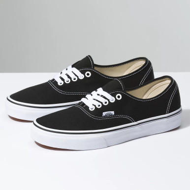 Vans Authentic Shoe - Black - BUNKER