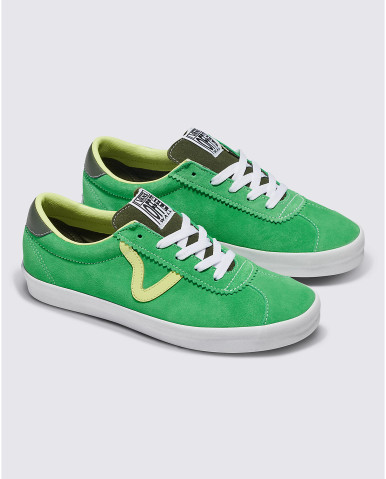 靴 VANS SPORT LOW 25cm New Vans Sport Low Gum Pop Black/Yellow Sneakers Low-Top
